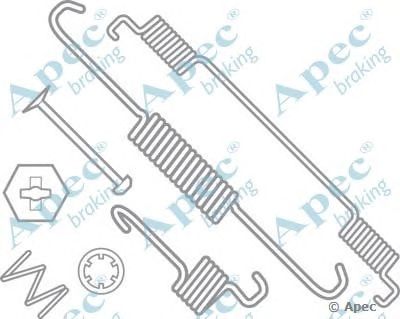 APEC BRAKING kit758 -  Комплектующие, тормозная колодка